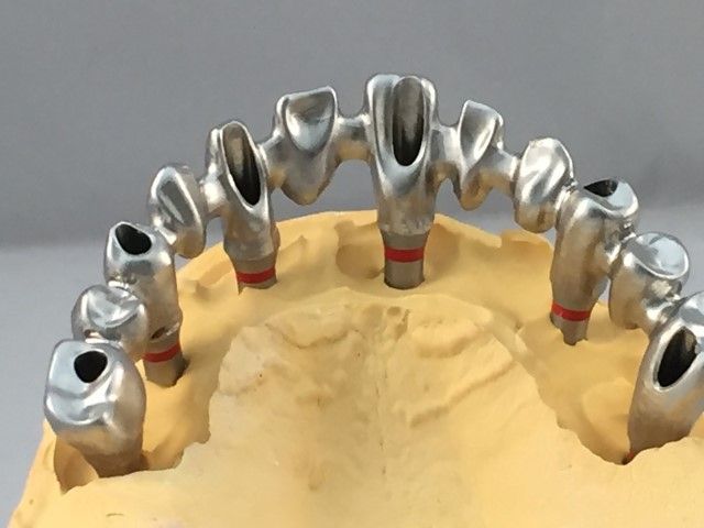 Estructura metálica fresada